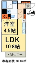 コンシェリア上野の物件間取画像